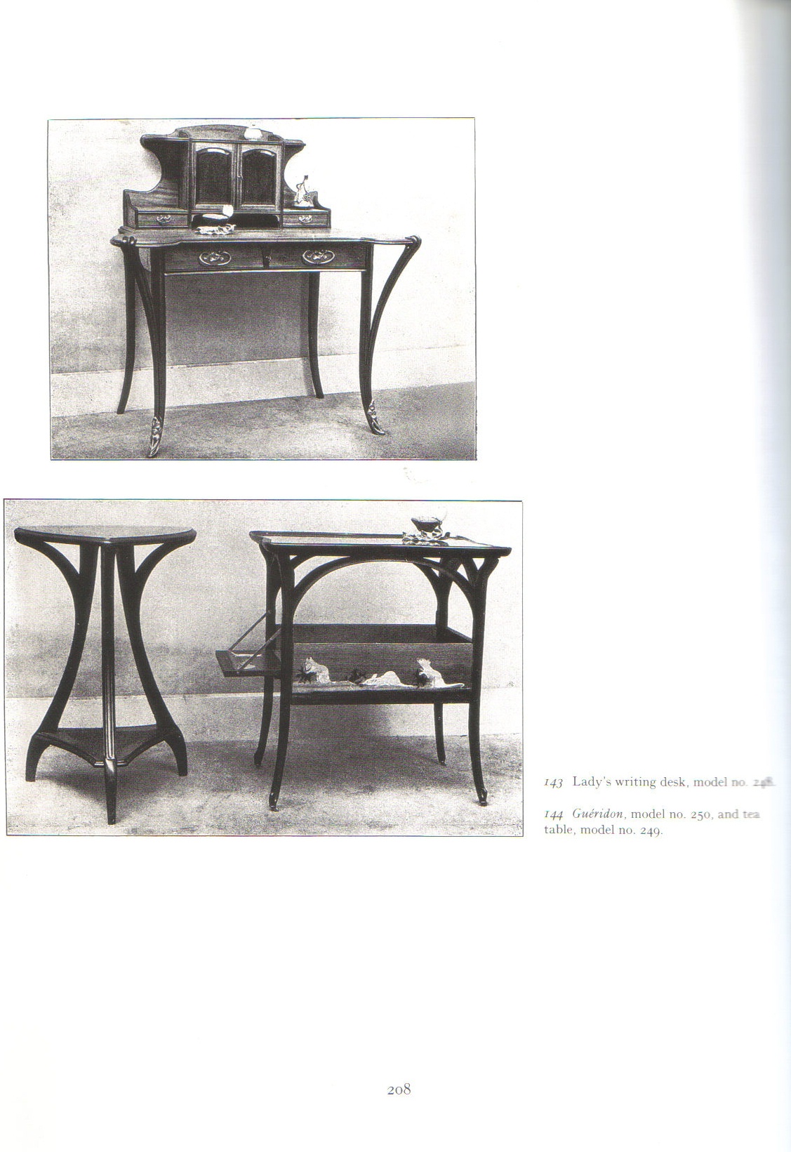 Majorelle Writing Desk and Chair